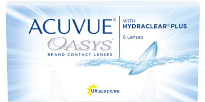 צילום קופסה  ACUVUE® OASYS®